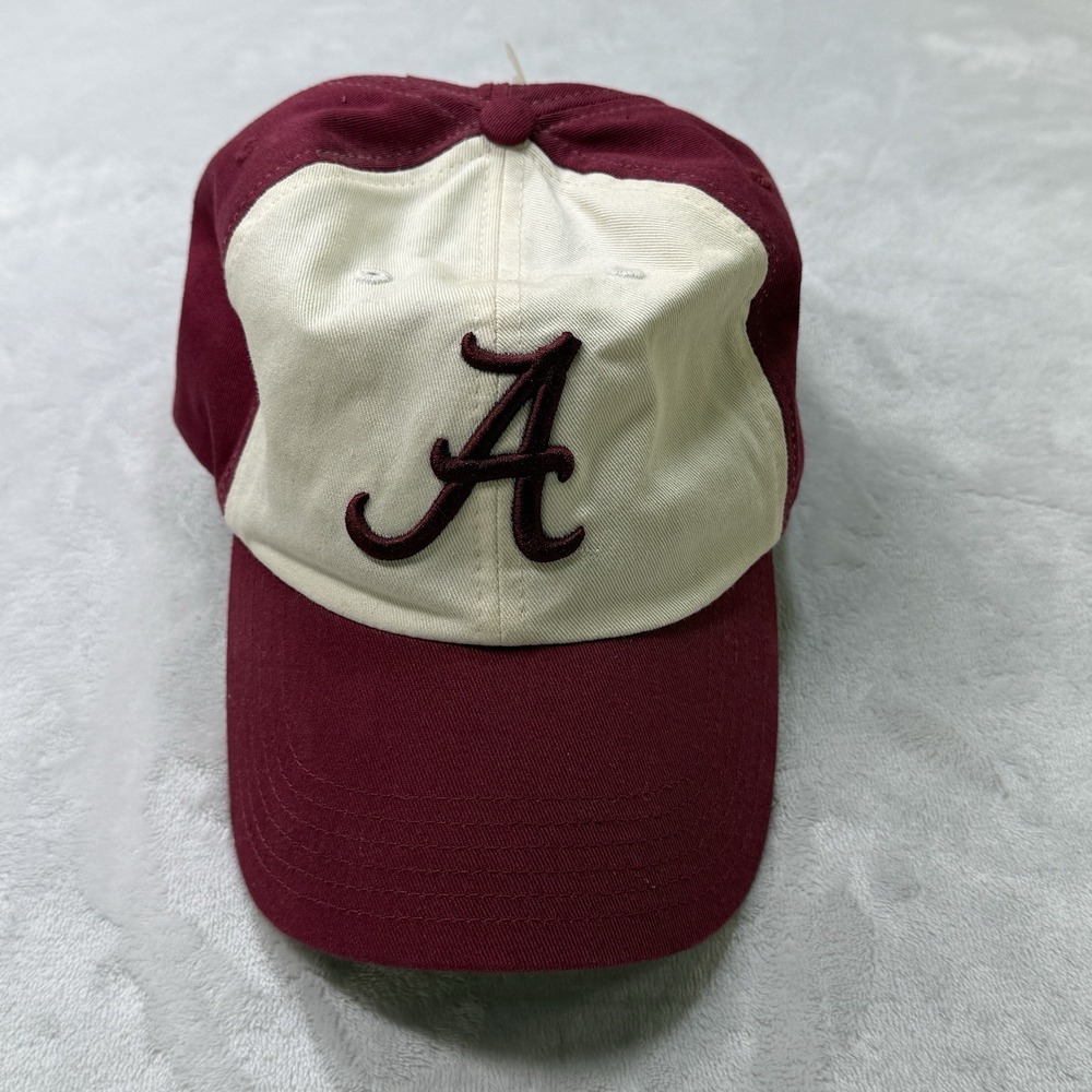 Deadstock Vintage Alabama Crimson Tide Twins Enterprise‎ Strapback Hat 90s